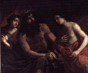 Pluto, Orpheus and Eurydice