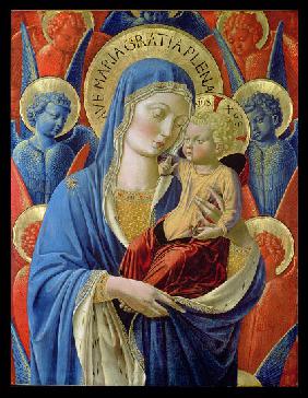 Virgin and Child with Angels