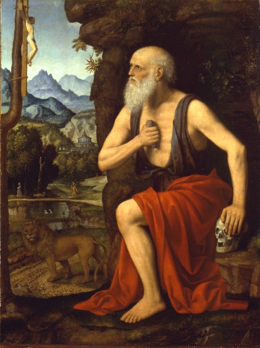 Saint Jerome de Bernardino Luini