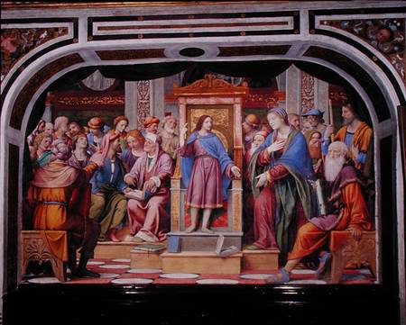 The Dispute in the Temple, or Christ Among the Doctors de Bernardino Luini