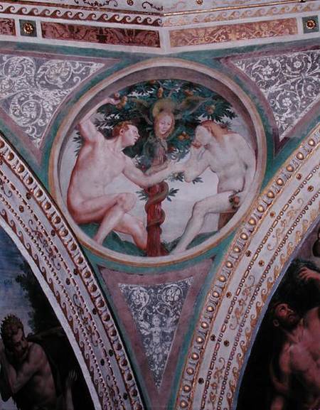 Original Sin, from the pendentive of the dome de Bernardino Luini