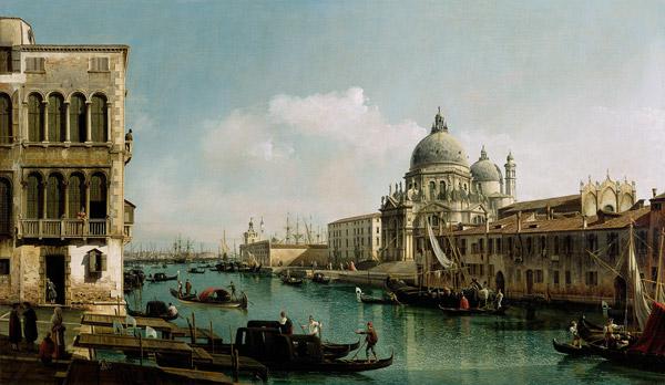 Vista del Grand Canal y de la Punta della Dogana