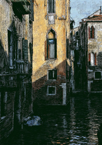 Canal in Venice 1 de Bernd Wieczorek