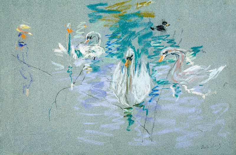 Swans de Berthe Morisot