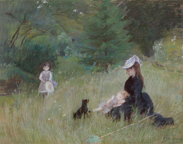 In a Park de Berthe Morisot