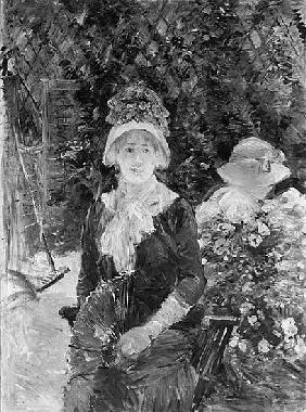 Young Woman in a Garden