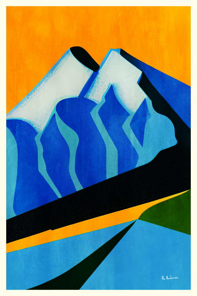 Mont Blanc, 1931 de Bo Anderson