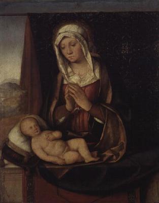 Madonna and Child (panel) de Boccaccio Boccaccino