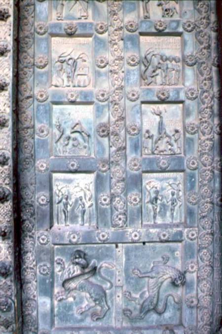 Monreale Cathedral, Sicily: Bronze Doors de Bonanno  da Pisa