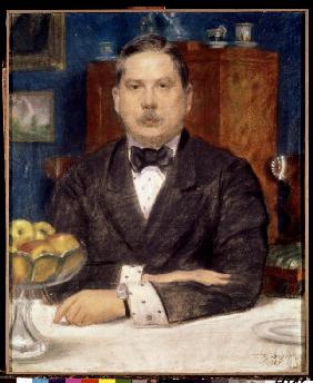 Portrait of the artist Konstantin Somov (1869-1939)