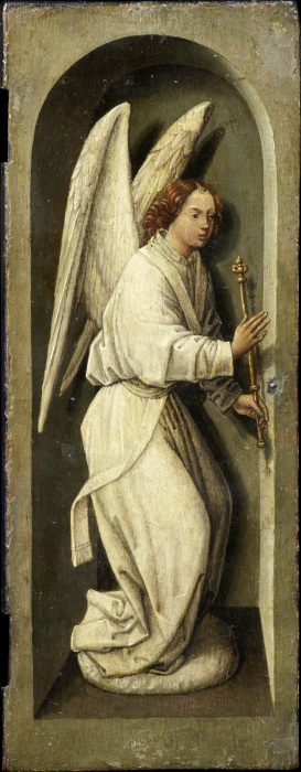 Angel of the Annunciation de Brügger (?) Meister um 1485/90