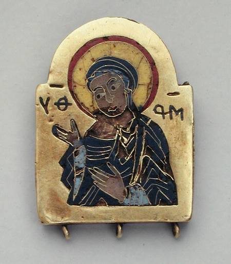 Icon of the Virgin Mary de Byzantine School