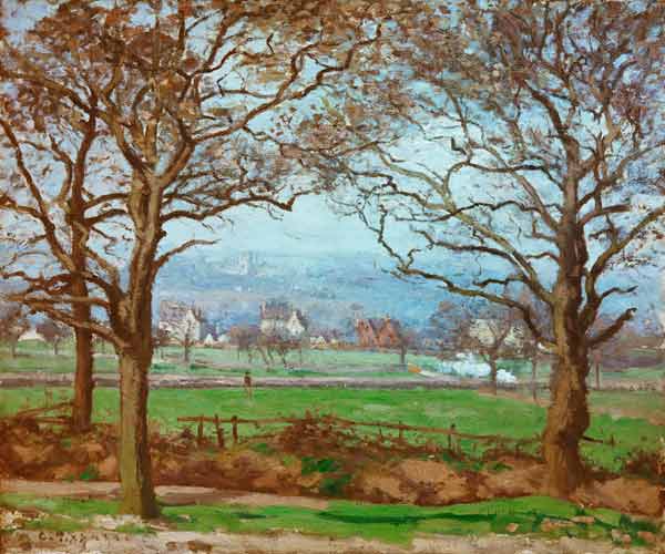 C.Pissarro / Near Sydenham Hill de Camille Pissarro