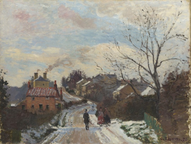 Fox Hill, Upper Norwood de Camille Pissarro