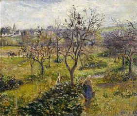 Landscape with kitchen garden at Eragny.