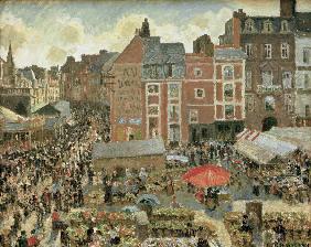 Pissarro / Dieppe Fair / 1901