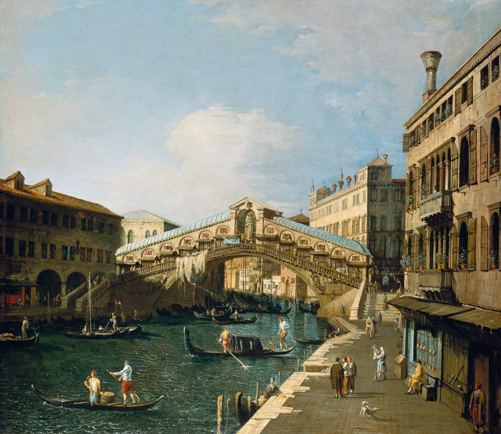 The Grand Canal, Venice de Giovanni Antonio Canal