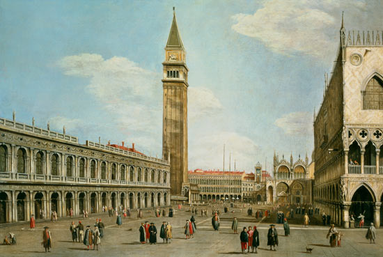 Piazza di San Marco de Giovanni Antonio Canal