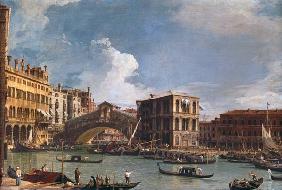 The Rialto Bridge, Venice, from the North