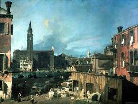 Venice: Campo San Vidal and Santa Maria della Carita (The Stonemason's Yard)