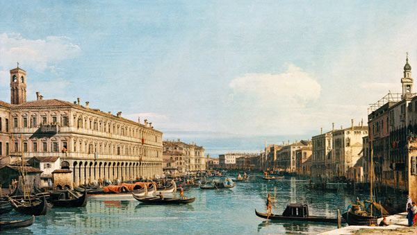Venice, Canale Grande / Canaletto de Giovanni Antonio Canal