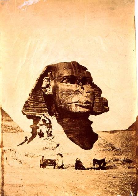 Sphinx at Giza de Carl Haag