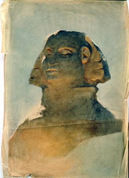 Sphinx at Giza de Carl Haag