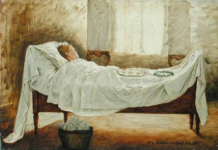 Deathbed de Carl Ludwig Jessen