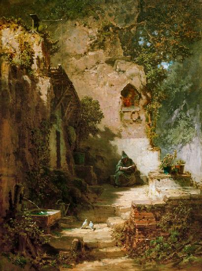 C.Spitzweg, Der Einsiedler