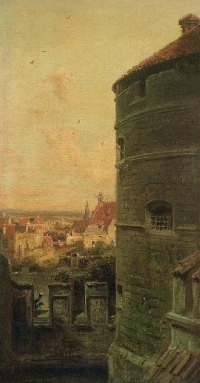 Rothenburg, Faulturm / Gem.v.Spitzweg