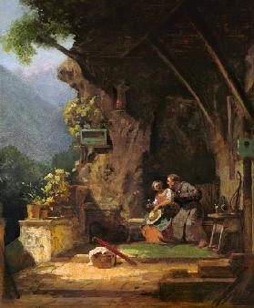 Ermitaño enamorado - Carl Spitzweg