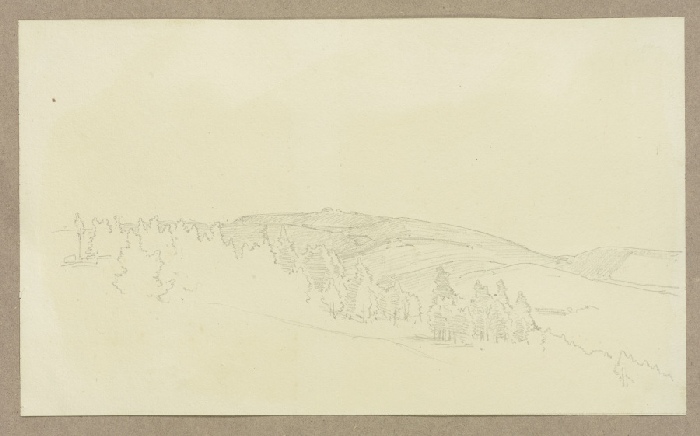 Mountain landscape de Carl Theodor Reiffenstein