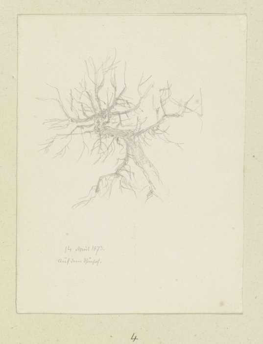 Leafless branches de Carl Theodor Reiffenstein