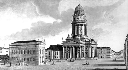 Der Gendarmenmarkt de Carl Traugott Fechhelm