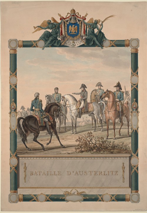 The Battle of Austerlitz on December 2, 1805 de Carle Vernet
