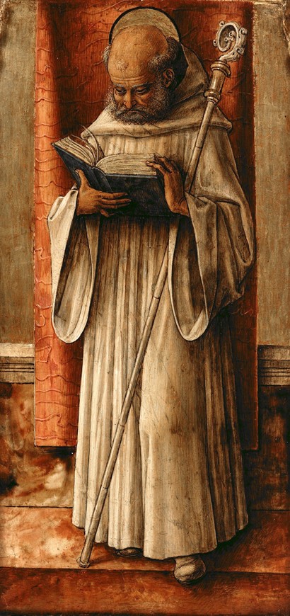 Saint Benedict de Carlo Crivelli