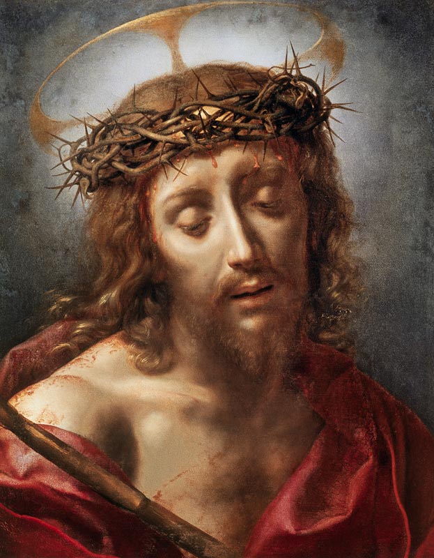 Christ as a pain man de Carlo Dolci