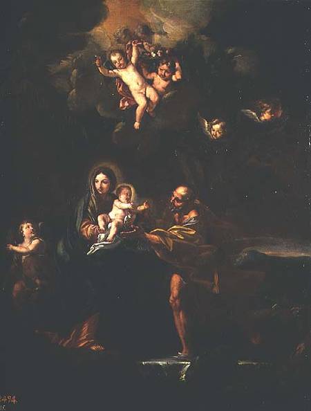 The Flight into Egypt de Carlo Maratta