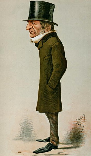 William Ewart Gladstone (1809-98) cartoon from Vanity Fair, 6th February 1869 de Carlo ('Ape') Pellegrini