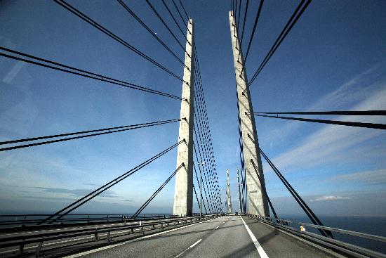 Öresund-Brücke zwischen Kopenhagen und Malmö de Carsten Rehder