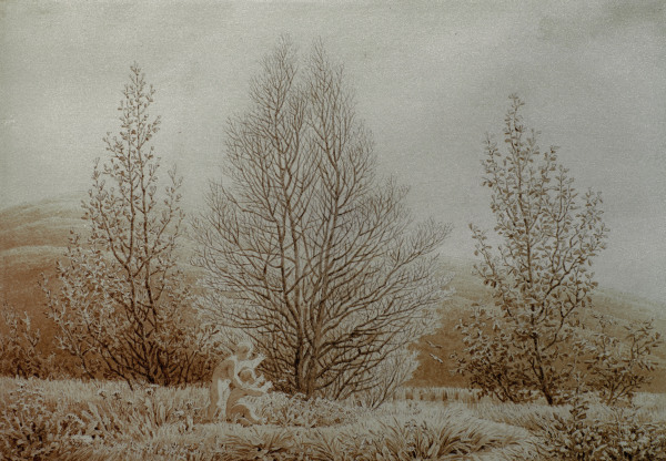 The spring de Caspar David Friedrich