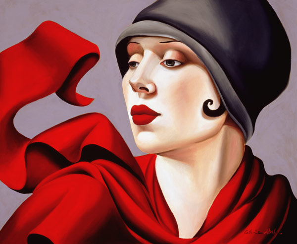 Autumn Zephyr (oil on canvas)  de Catherine  Abel