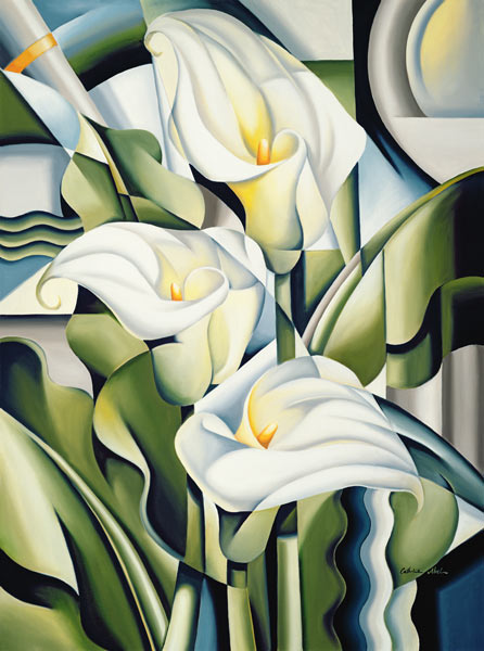 Lirios cubistas, 2002 de Catherine  Abel