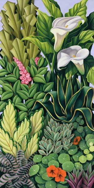 Foliage I, 2003 (oil on canvas)  de Catherine  Abel