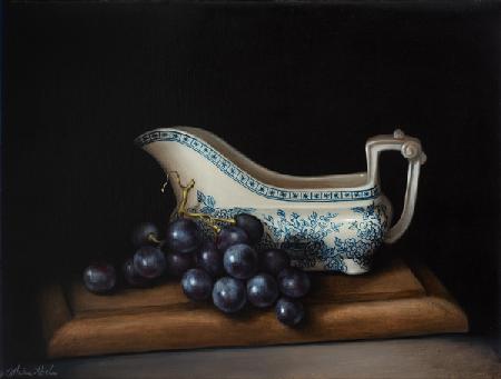 Still Life with Grapes