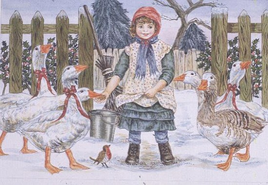 Goose Girl (w/c)  de Catherine  Bradbury