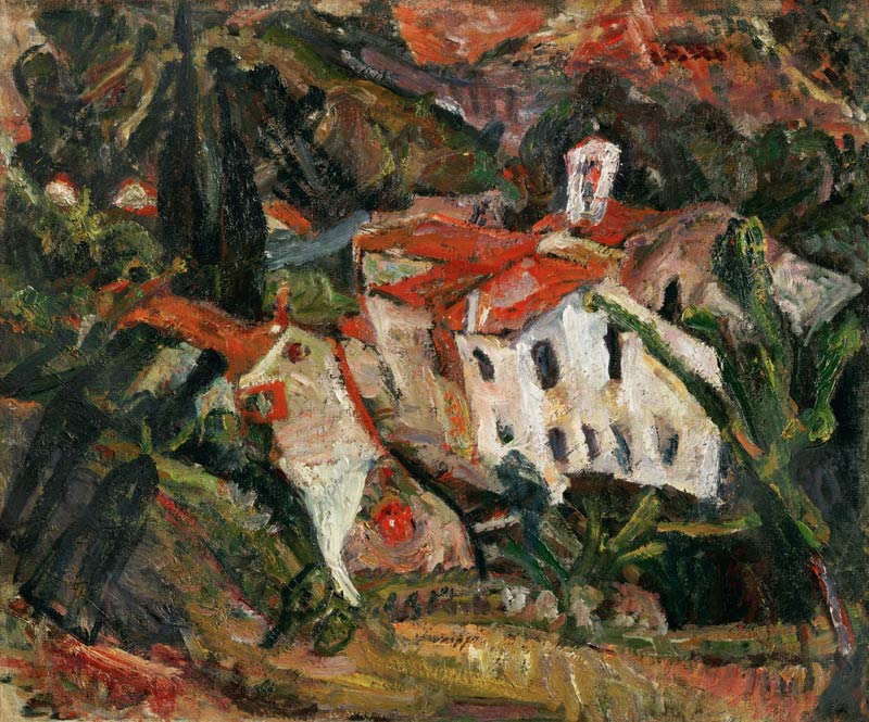 Landscape in Céret de Chaim Soutine