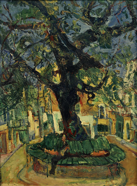 Large Tree in Vence de Chaim Soutine