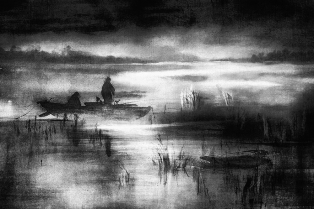 ...fishing in the mist.. de Charlaine Gerber