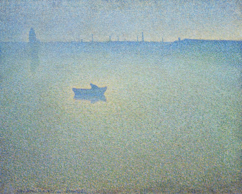 Dawn over his de Charles Angrand